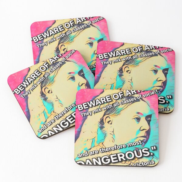 Item preview, Queen Victoria Artists Warning Large Image  designed and sold by InevitablyMel.