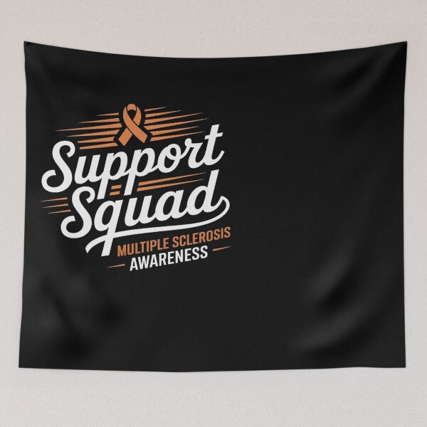 Item preview, MS Warrior MS Support Squad Multiple Sclerosis Awareness designed and sold by Eskomeranola.