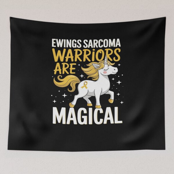 Item preview, Warriors Are Magical Ewing's Sarcoma Bone Cancer Awareness designed and sold by khorbiasieno.