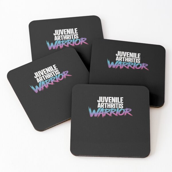 Item preview, Warrior - Blue & Purple Juvenile Arthritis Awareness designed and sold by VasilisLamArt.