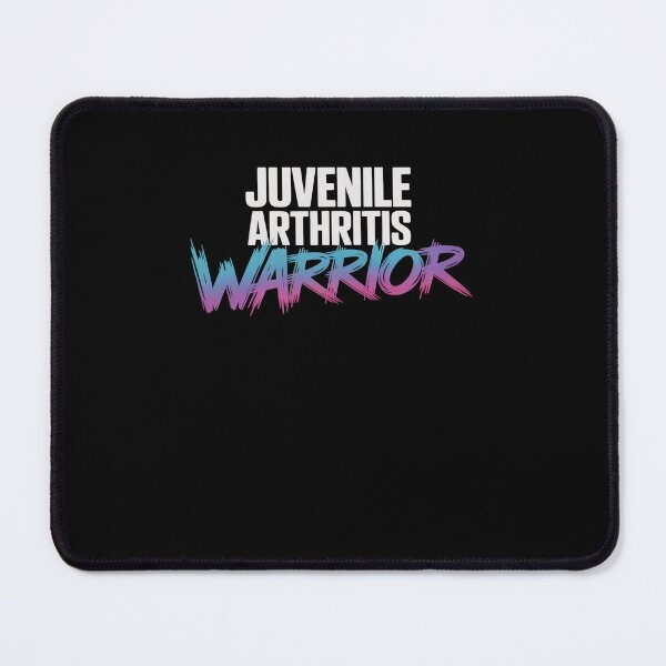 Item preview, Warrior - Blue & Purple Juvenile Arthritis Awareness designed and sold by VasilisLamArt.