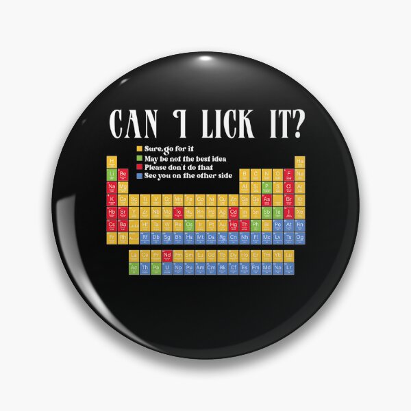 Item preview, Can I Lick It Periodic Table  designed and sold by KaseyGJohnson.