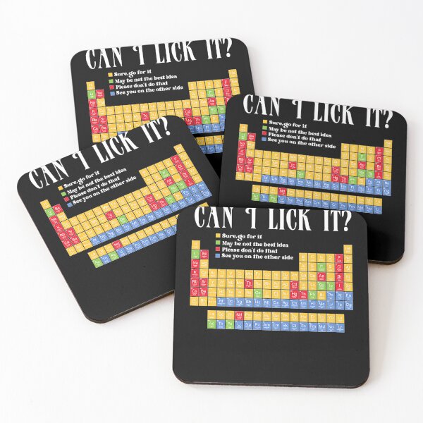 Item preview, Can I Lick It Periodic Table  designed and sold by KaseyGJohnson.