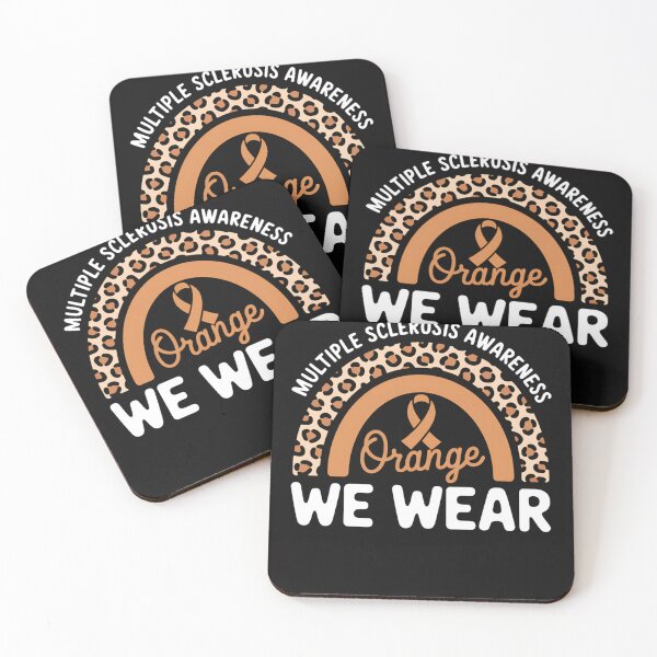 Item preview, Multiple Sclerosis Awareness We Wear Orange MS Rainbow designed and sold by Eskomeranola.