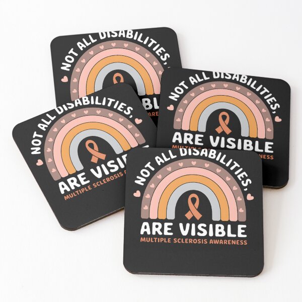 Item preview, Multiple Sclerosis Gift, Not All Disabilities Are Visible designed and sold by Eskomeranola.
