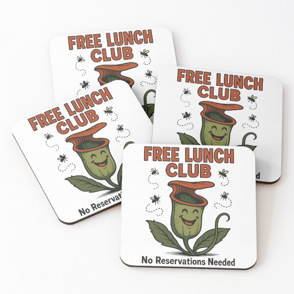 Item preview, Free Lunch Club – Funny Pitcher Plant Carnivorous Plant Design designed and sold by WildlifeInc.