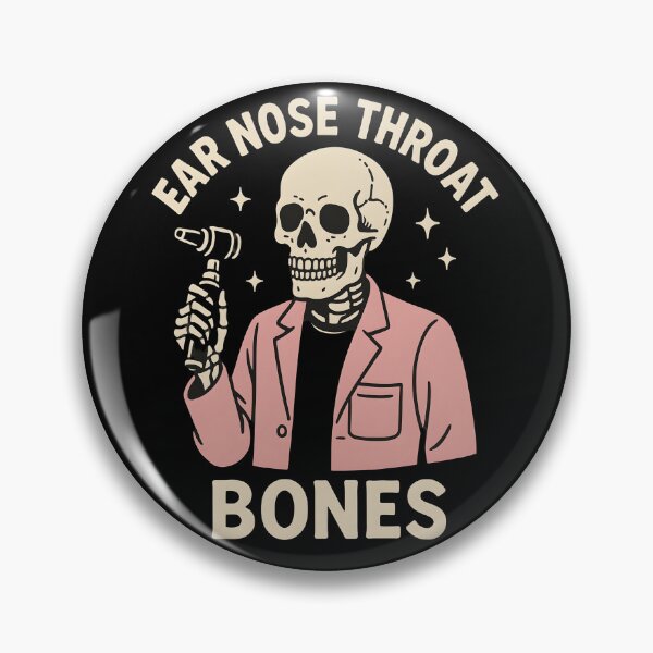 Item preview, ENT Bones | Otolaryngologist Ear Nose Throat Doctor Humor designed and sold by ClinicalHubs.