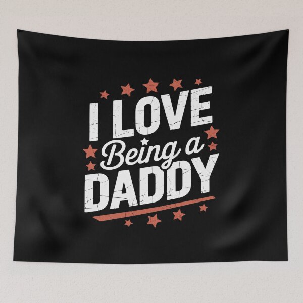 Item preview, I Love Being A Daddy Red Stars, Father's Day Gift, Dad Life, Family Cool Dad designed and sold by RustsyMin.