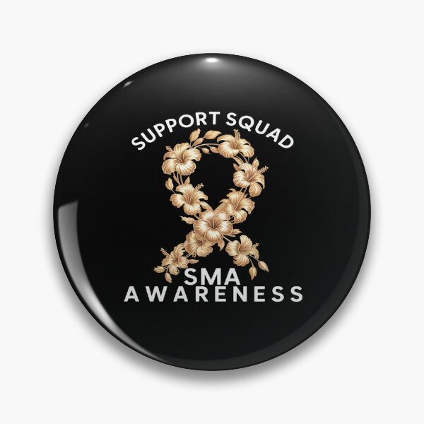 Item preview, Support Spinal Muscular Atrophy Awareness Flowers SMA Squad designed and sold by AmparoBoyle.