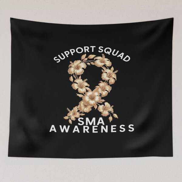 Item preview, Support Spinal Muscular Atrophy Awareness Flowers SMA Squad designed and sold by AmparoBoyle.