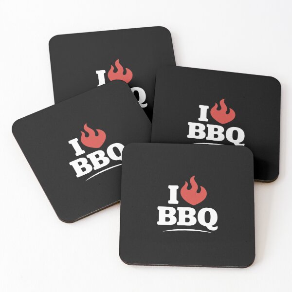 Item preview, I Love BBQ Grill Printed designed and sold by RustsyMin.