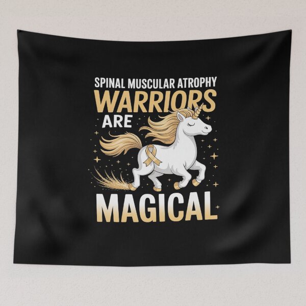 Item preview, Spinal Muscular Atrophy Warriors SMA Awareness Unicorn Lover designed and sold by marcusry.