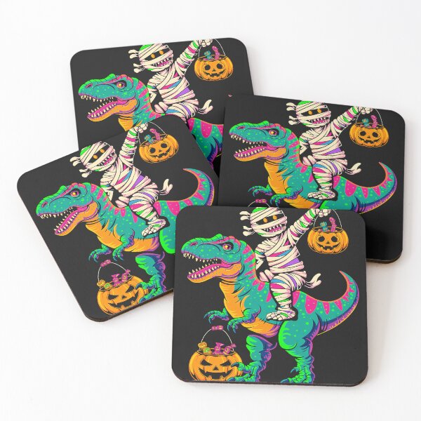 Item preview, Mummy Riding Dinosaur T Rex Halloween Pumpkin Funny designed and sold by Bstilablhot.