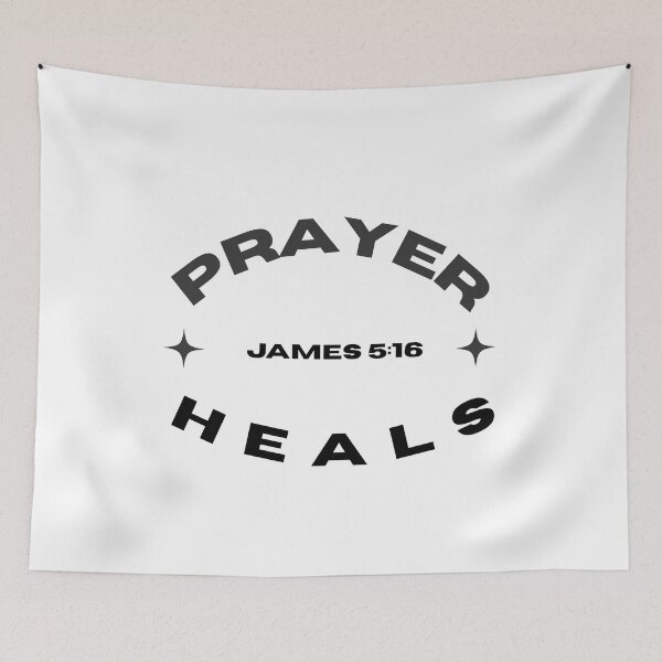 Item preview, Prayer Heals James 5:16 designed and sold by BamFamDada.