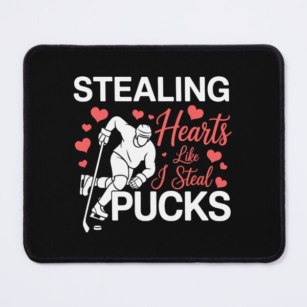 Item preview, Hockey Valentines Stealing Hearts Like I Steal Pucks designed and sold by Bandikonsalez.