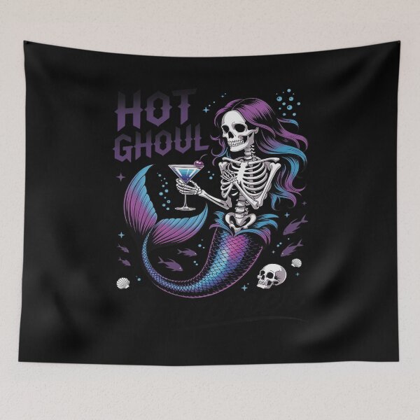 Item preview, Hot Ghoul Summer , Spooky Halloween Haunt Girl Beach designed and sold by ticlitule.