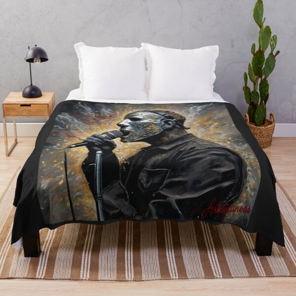 Item preview, "Corey Taylor: Ferocious Metal Icon" designed and sold by Artisticanvas.