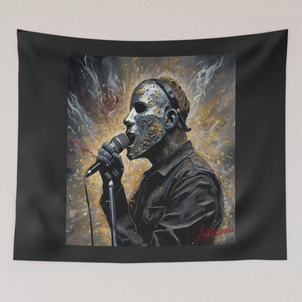 Item preview, "Corey Taylor: Ferocious Metal Icon" designed and sold by Artisticanvas.