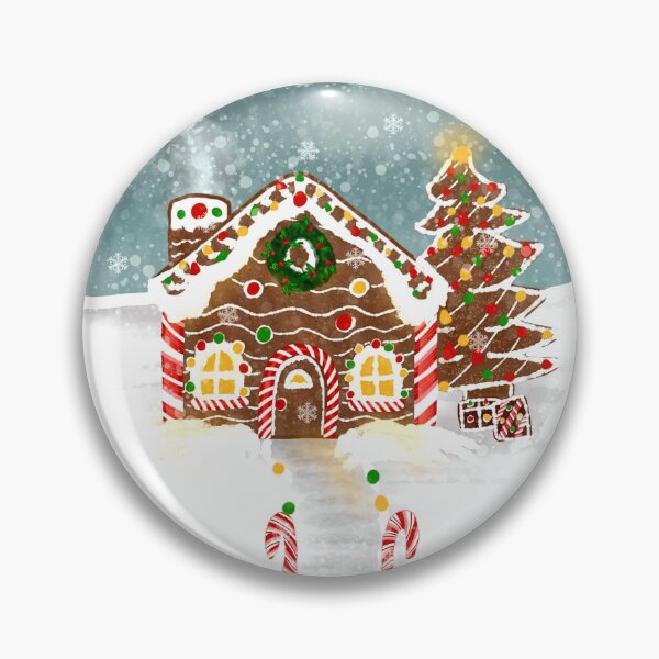 Item preview, Gingerbread Scene designed and sold by CharmedHeartArt.