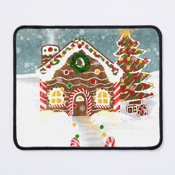 Item preview, Gingerbread Scene designed and sold by CharmedHeartArt.
