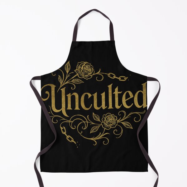 Item preview, “Unculted” — Elegant Gothic Typography Design designed and sold by Mouraludia.
