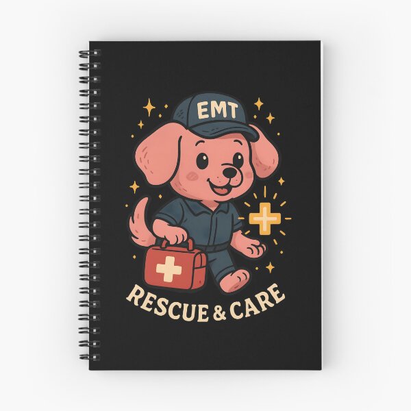 Item preview, Cute EMT Rescue & Care | Emergency Medical Technician Design | Cute Dog EMT designed and sold by ClinicalHubs.