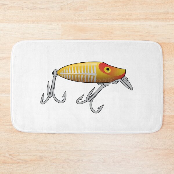 Item preview, River Runt Fishing Lure - Yellow designed and sold by BlueSkyTheory.