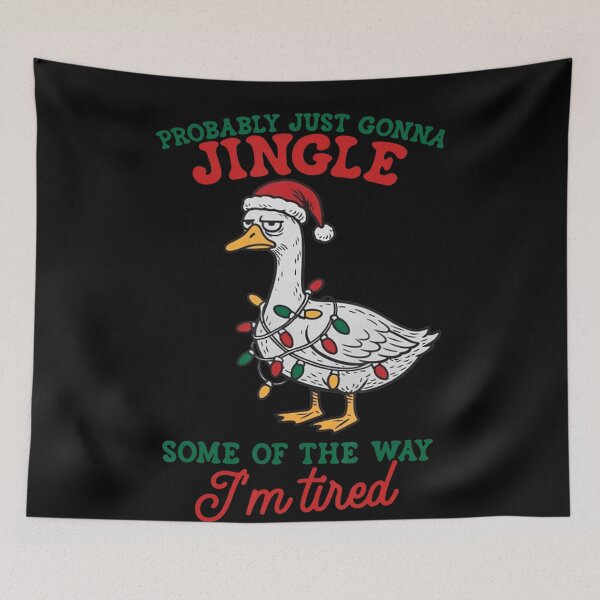 Item preview, Vintage Jingle Some Gonna Just Way of The I'm Classic Retro Probably Tired designed and sold by StacyBattleArt.