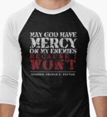 No Mercy Men's Baseball ¾ T-Shirt