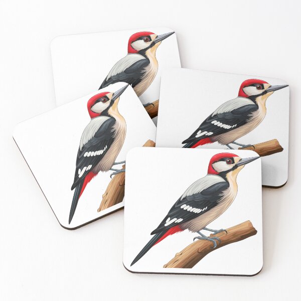 Item preview, Red Crowned Woodpecker designed and sold by New-School-Wave.
