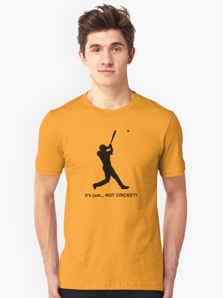 Alternate view of It's just... NOT CRICKET! Slim Fit T-Shirt