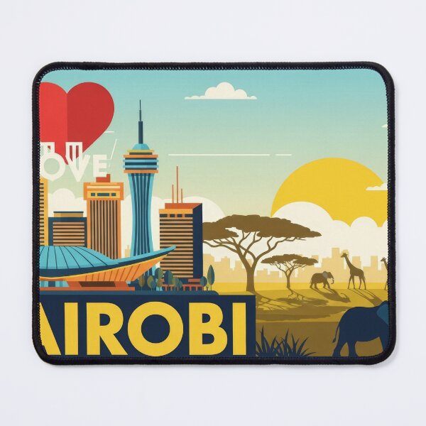 Item preview, I LOVE NAIROBI Design designed and sold by VerizalShop.