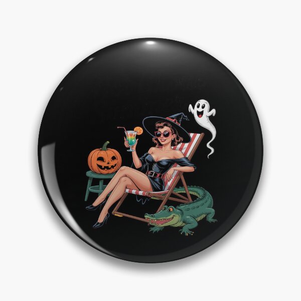 Item preview, Hot Ghoul Summer Spooky Boo Beach Halloween Summerween designed and sold by ticlitule.