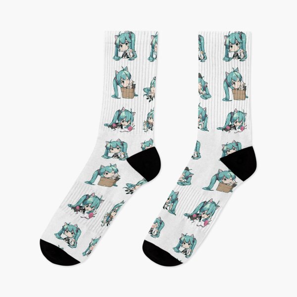 Item preview, Hatsune Miku neko chibi Kawaii  designed and sold by loveiscosmic.