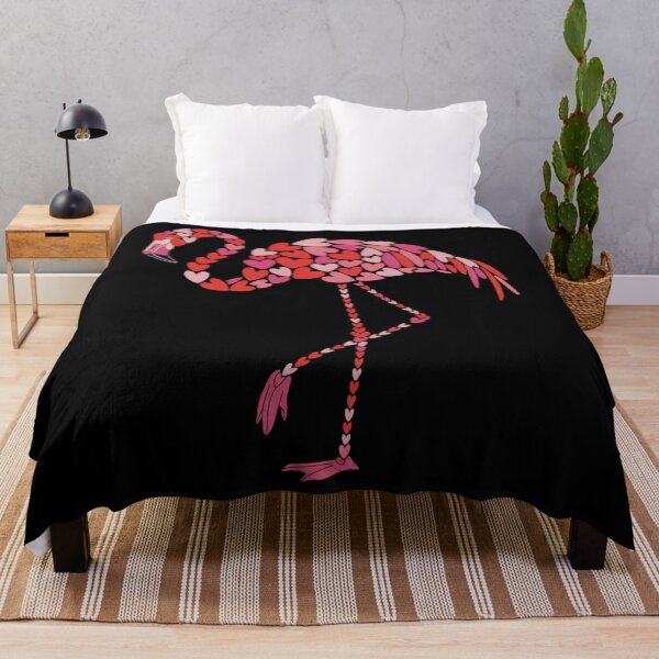 Item preview, Heart Valentines Day Women flamingo designed and sold by ValerieRodrigue.
