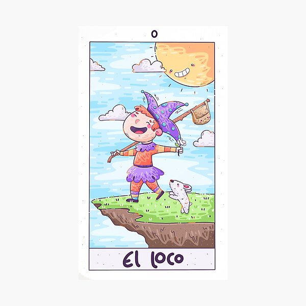 Item preview, The Fool of the Tarot designed and sold by londonnmarce.