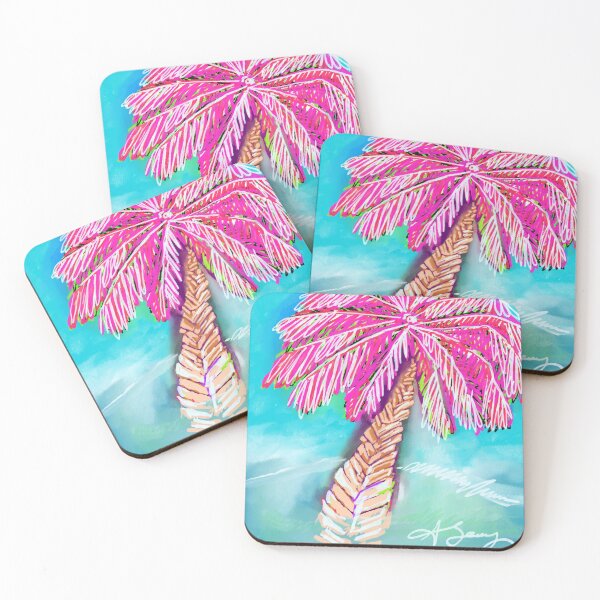 Item preview, Isle of the pink palm designed and sold by Takeiteseay.