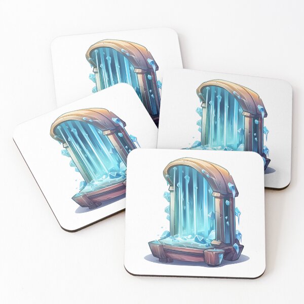Item preview, Geometric Ice Portal designed and sold by New-School-Wave.