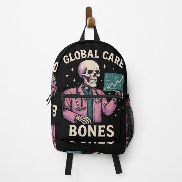 Item preview, Global Care Bones | Public Health Epidemiology Skeleton Design designed and sold by ClinicalHubs.