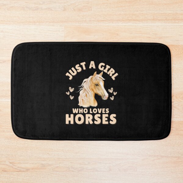 Item preview, Cute Horse Lover Just a Girl Who Loves Horses Girls Women Equestrian Gifts designed and sold by MouDantArts.