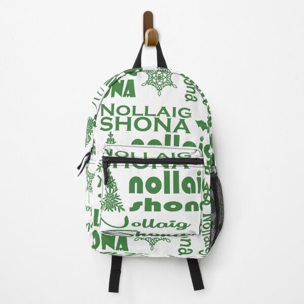 Item preview, Nollaig Shona Irish Christmas Typography – Full of green Cheer designed and sold by 5adraval.
