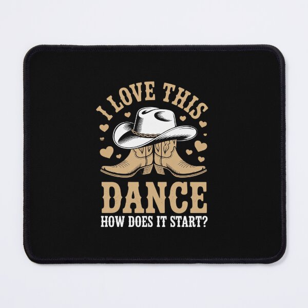 Item preview, How Does This Dance Start Line Dancer Country designed and sold by ticlitule.