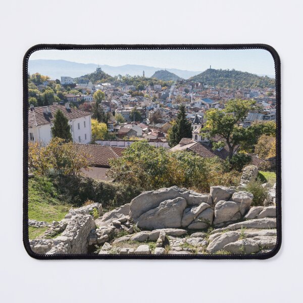 Item preview, Panoramic View of a Historic Bulgarian City Plovdiv designed and sold by Georgia Mizuleva.