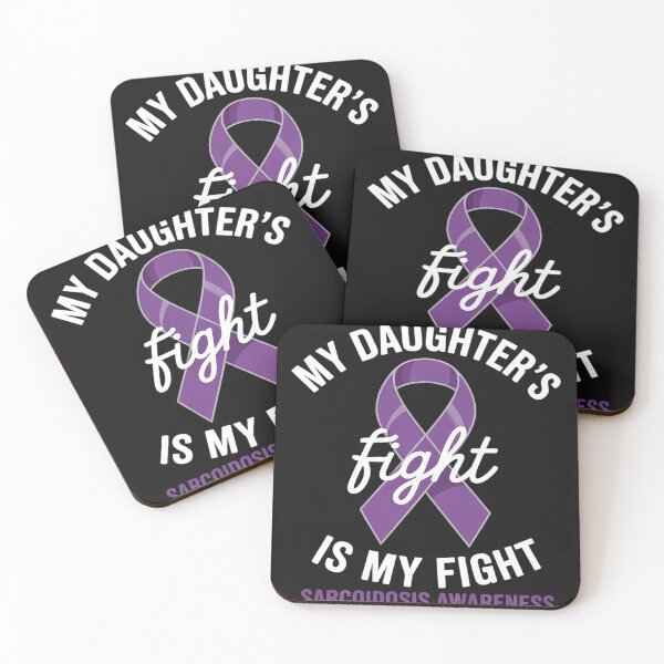 Item preview, My Daughter's Fight Is My Fight Sarcoidosis Awareness 5 designed and sold by LegendsArt75.