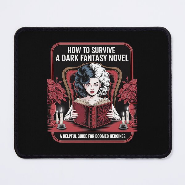Item preview, How to Survive A Dark Fantasy Novel Spicy Book Readers designed and sold by ticlitule.