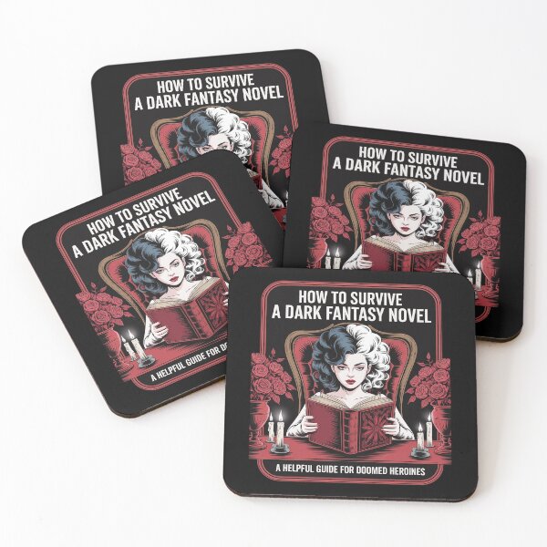 Item preview, How to Survive A Dark Fantasy Novel Spicy Book Readers designed and sold by ticlitule.