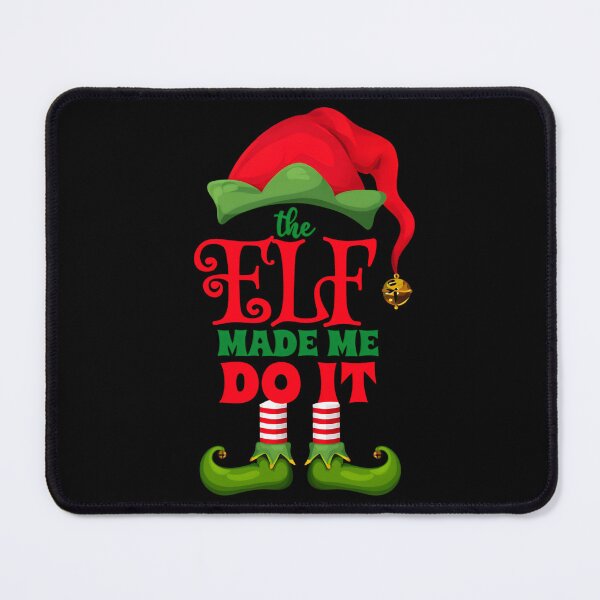Item preview, Funny Christmas Shirt – The Elf Made Me Do It Holiday Humor T-Shirt designed and sold by FestivityFinds.