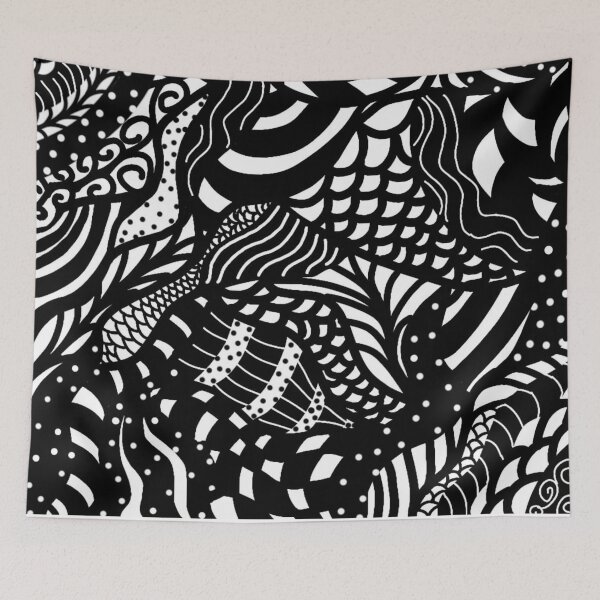 Artikelvorschau, Zentangle 2 entworfen und verkauft von CharmedHeartArt.