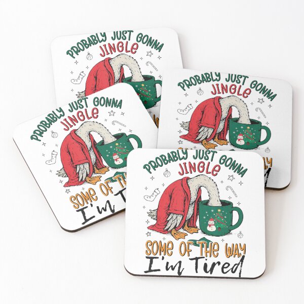 Item preview, Probably The Jingle Way of Tired Vintage I'm Gonna Just Some Classic Retro designed and sold by StacyBattleArt.