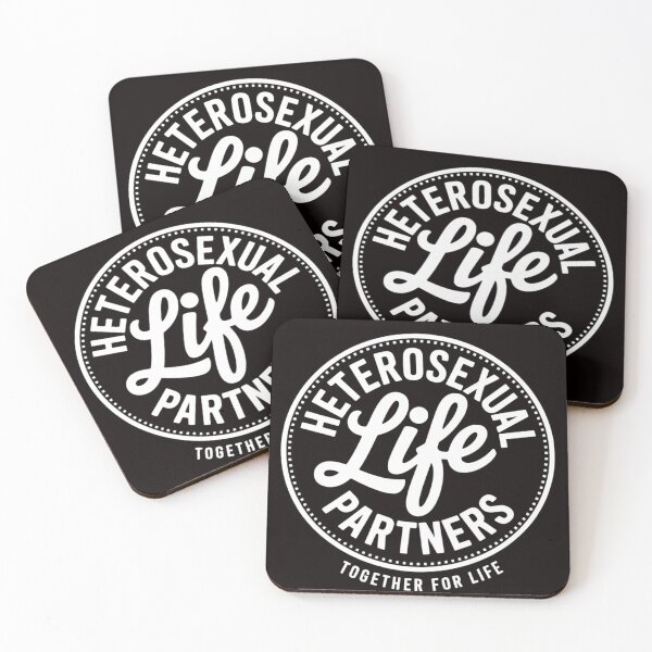 Item preview, Heterosexual Life Partners Best Friends designed and sold by MelSurf.